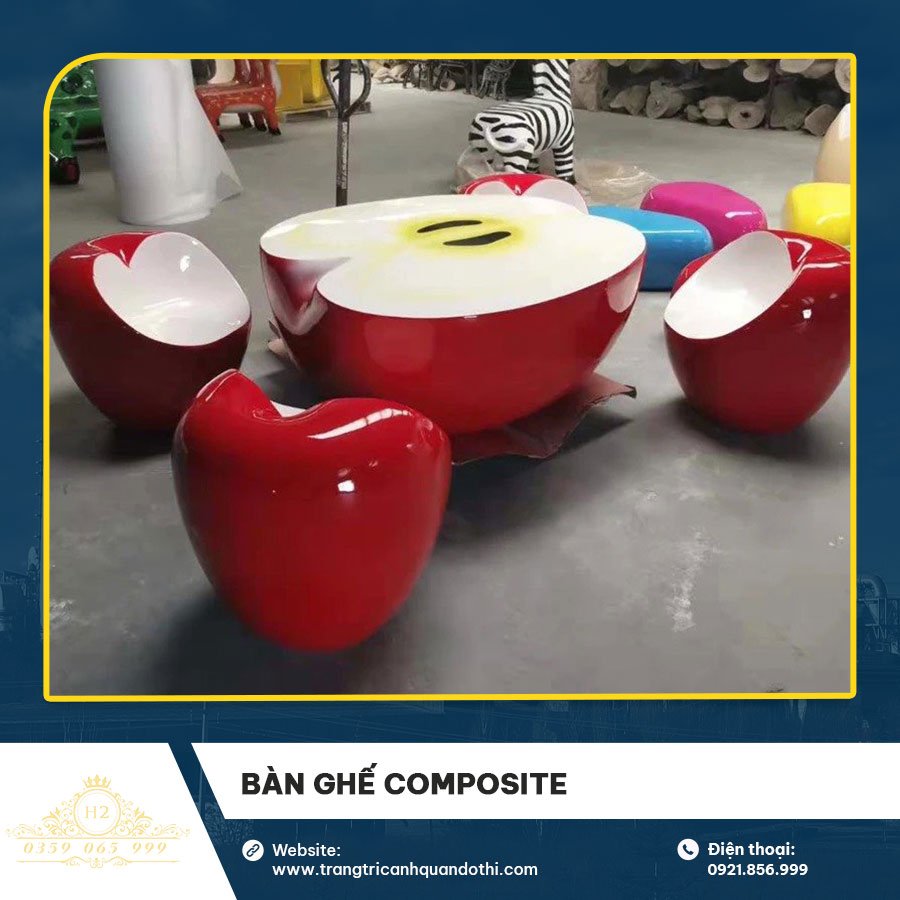 Bàn ghế Composite
