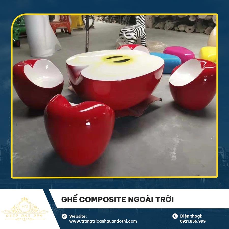 Ghế Composite ngoài trời