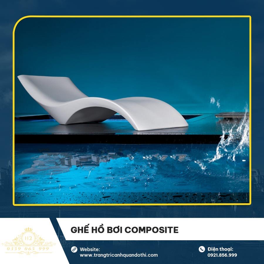 ghế hồ bơi Composite