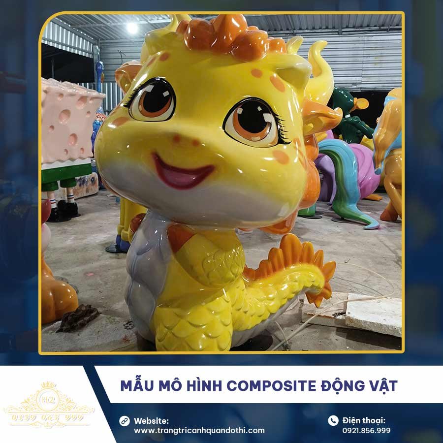 Mẫu mô hình Composite động vật
