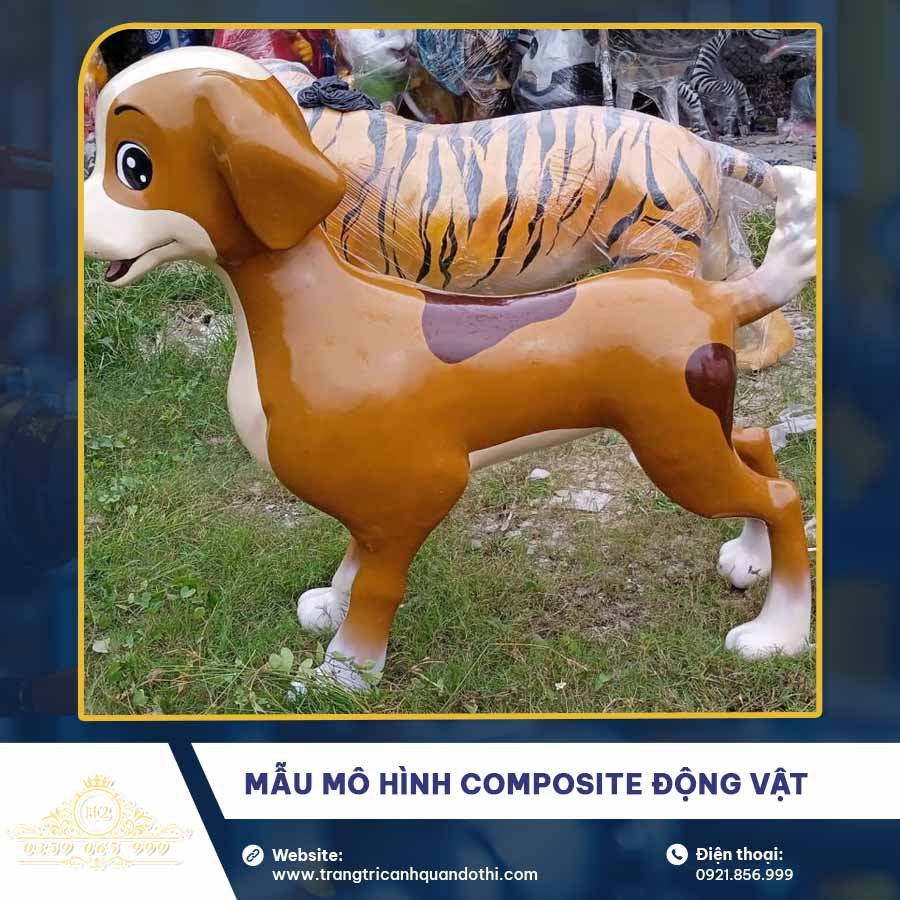 Mẫu mô hình Composite động vật