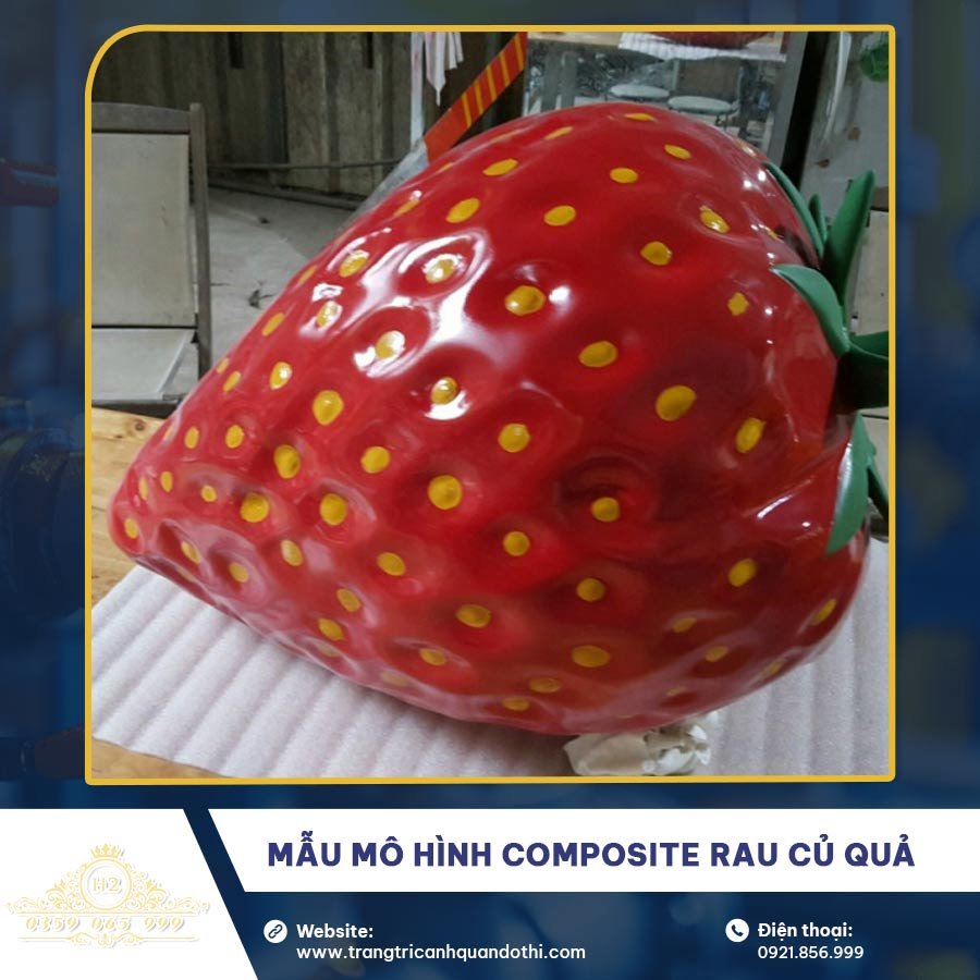 Mẫu mô hình Composite rau củ quả