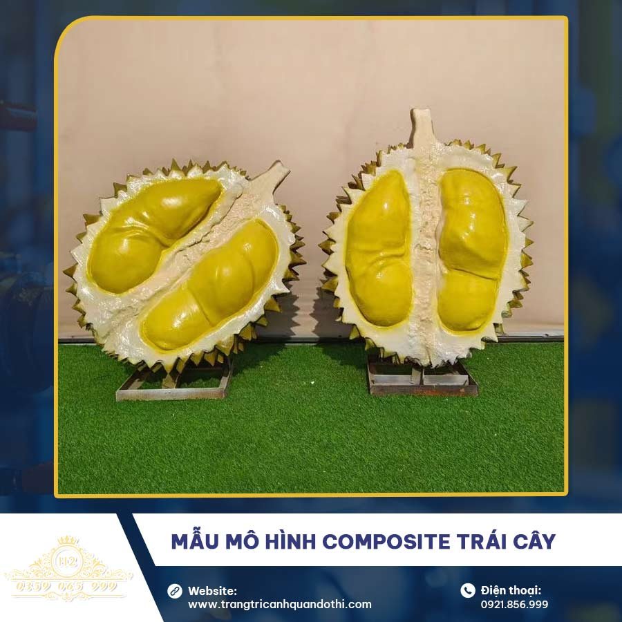 Mẫu mô hình Composite trái cây