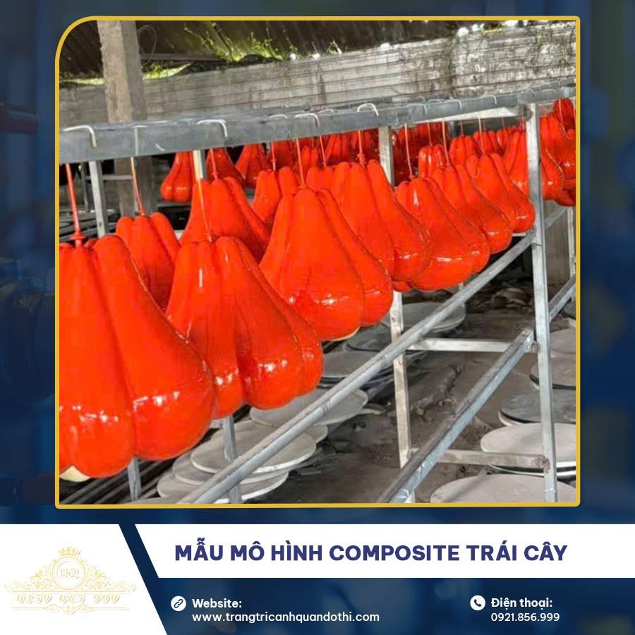 Mẫu mô hình Composite trái cây