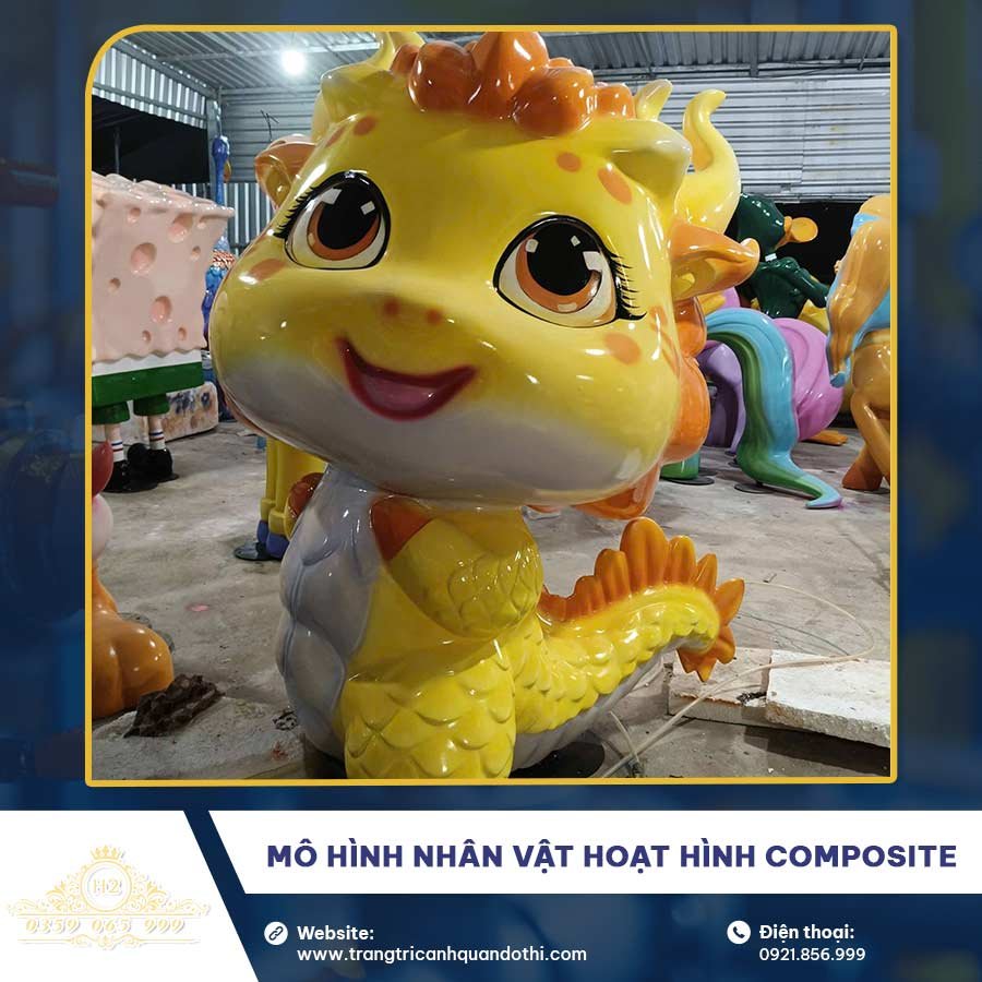 Mô hình nhân vật hoạt hình Composite